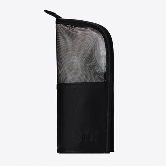Beis The Makeup Brush Pouch in Black - Picture 2 of 2